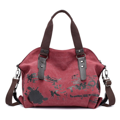 Tailored Fashion ladies large capacity multi-function retro handbag Messenger bag shoulde
Tailored Fashion ladies large capacity multi-function retro handbag Messenger bag shoulde