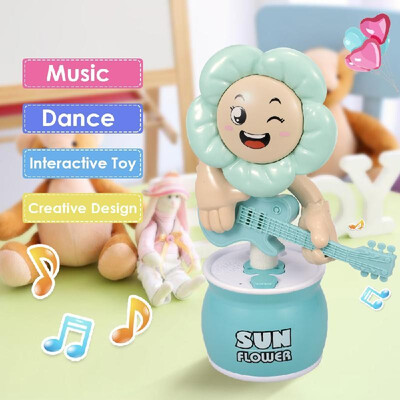 Sun Flower Toy Musical Singing Dancing Interactive Sunflower Creative Toy Early Educational Toy for Kids
Sun Flower Toy Musical Singing Dancing Interactive Sunflower Creative Toy Early Educational Toy for Kids