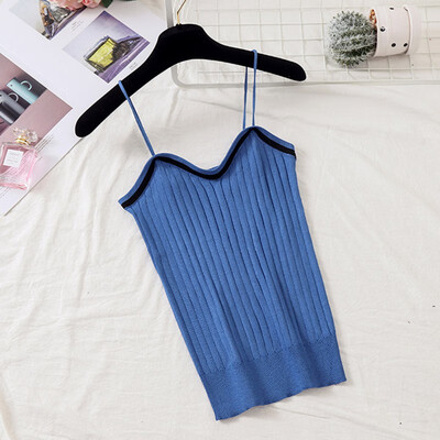 Women Versatile Sweet Knit Off Shoulder Slim Solid Color Sexy Strap V Collar Camisole
Women Versatile Sweet Knit Off Shoulder Slim Solid Color Sexy Strap V Collar Camisole