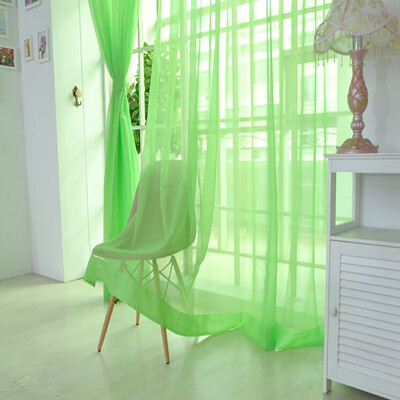 Toponeto 1 PCS Pure Color Tulle Door Window Curtain Drape Panel Sheer Scarf Valances
Toponeto 1 PCS Pure Color Tulle Door Window Curtain Drape Panel Sheer Scarf Valances