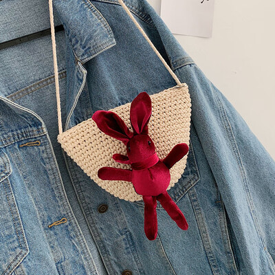 Summer Fairy Small Bag 2019 New Sweet Bow Straw Bucket Bag Cute Mini Shoulder Messenger Bag 
Summer Fairy Small Bag 2019 New Sweet Bow Straw Bucket Bag Cute Mini Shoulder Messenger Bag