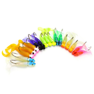 17Pcs set Soft Worm Multi-color Fishing Bait Lur And Lead Jig Head Hooks Fishing Combination Fishing Bait Suit
17Pcs set Soft Worm Multi-color Fishing Bait Lur And Lead Jig Head Hooks Fishing Combination Fishing Bait Suit