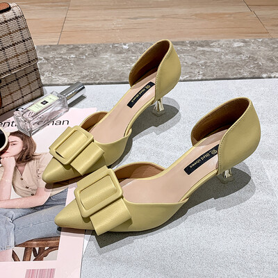 Chic Fairy Wind Single Shoes Female Summer Korean Version Baitao Point Shallow Mouth Soft Female Shoes with Fine Heels
Chic Fairy Wind Single Shoes Female Summer Korean Version Baitao Point Shallow Mouth Soft Female Shoes with Fine Heels