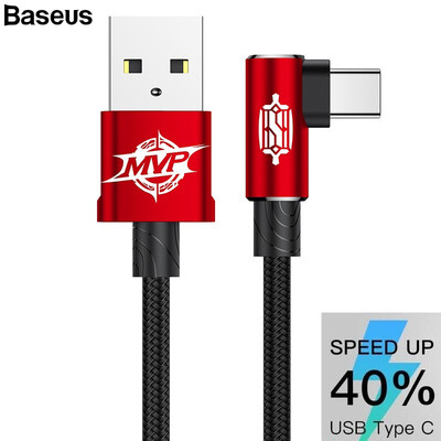 Baseus MVP USB Elbow Type-C Cable for Mobile Phone Samsuang Note 9 S8 HuaWei XiaoMi Qi Charging&Data Transfer
Baseus MVP USB Elbow Type-C Cable for Mobile Phone Samsuang Note 9 S8 HuaWei XiaoMi Qi Charging&Data Transfer