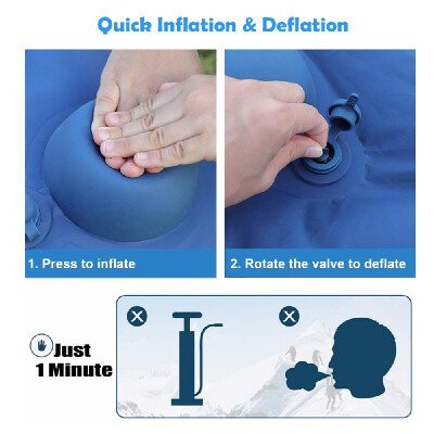 Quick Inflating Air Cell Mat Advanced Hand Press Inflating Pad Camping Sleeping Air Pad for Backpacking Hiking Picnic
Quick Inflating Air Cell Mat Advanced Hand Press Inflating Pad Camping Sleeping Air Pad for Backpacking Hiking Picnic