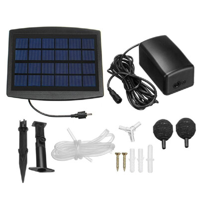 Solar-Powered Air Oxygen Pump Outdoor Pool Pond Fish Tanks Adjustable Oxygen Pump Pond Aerator
Solar-Powered Air Oxygen Pump Outdoor Pool Pond Fish Tanks Adjustable Oxygen Pump Pond Aerator