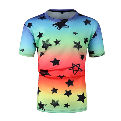 Toponeto Mens Round Neck Slim Casual 3D Print Colorful Sport Short Shirts Blouse Tops
Toponeto Mens Round Neck Slim Casual 3D Print Colorful Sport Short Shirts Blouse Tops