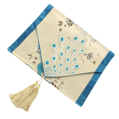 Greensen Blue Peacock Table Runner Home Decor Table Cloth Runner Mat for Wedding Party Banquet Decor
Greensen Blue Peacock Table Runner Home Decor Table Cloth Runner Mat for Wedding Party Banquet Decor