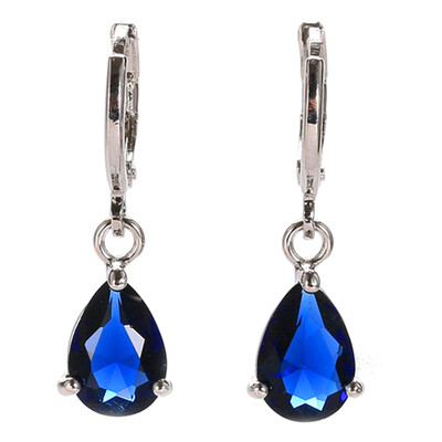 New 7colors Fashion Tear Shape Sterling Silver Amethyst Dangle Earrings Crystal Dangle Drop Earring
New 7colors Fashion Tear Shape Sterling Silver Amethyst Dangle Earrings Crystal Dangle Drop Earring
