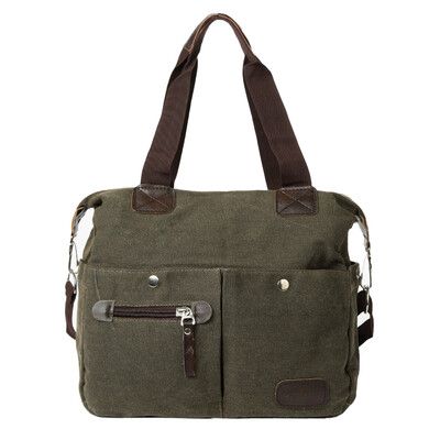 Men Womens Canvas Handbag Large Capacity Travel Crossbody Bag Shoulder Bag Outdoors
Men Womens Canvas Handbag Large Capacity Travel Crossbody Bag Shoulder Bag Outdoors