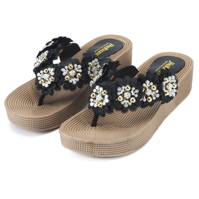 Rose Women Breathable Lightweight Sandal Thick-Soled Wear-Resistant Flower Flip Flops
Rose Women Breathable Lightweight Sandal Thick-Soled Wear-Resistant Flower Flip Flops