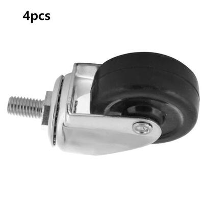 Greensen 4pcs 2 Inch Swivel Caster Rubber Threaded Stem Roller Wheel for Trolley Furniture
Greensen 4pcs 2 Inch Swivel Caster Rubber Threaded Stem Roller Wheel for Trolley Furniture