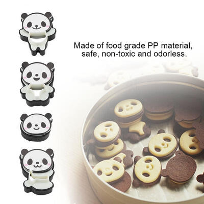 Greensen 4PCS Set DIY Creative Plastic Cartoon Panda-shaped Cake Cookie Bakeware Baking Mold
Greensen 4PCS Set DIY Creative Plastic Cartoon Panda-shaped Cake Cookie Bakeware Baking Mold