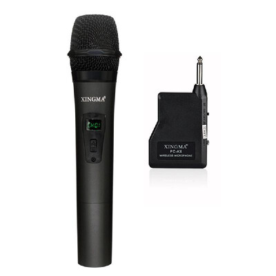 Rechargeable Wireless Microphone System Handheld LED Mic Speaker with Portable USB Receiver for KTV Speech Amplifier Recording
Rechargeable Wireless Microphone System Handheld LED Mic Speaker with Portable USB Receiver for KTV Speech Amplifier Recording