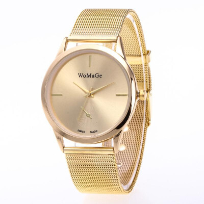 Simple Unisex Watch Fashionable Alloy Wristwatch for Men Women with Weave Knitted Strap Band
Simple Unisex Watch Fashionable Alloy Wristwatch for Men Women with Weave Knitted Strap Band