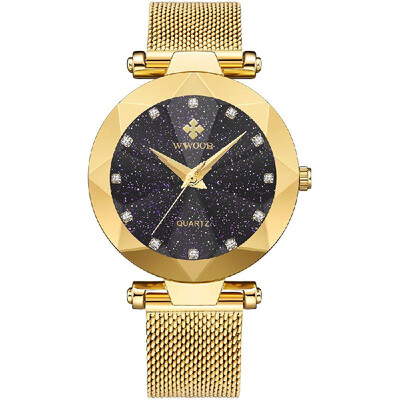 WWOOR 8869 Women Quartz Watch Stainless Steel Strap Sport Clock Wristwatch 3ATM Waterproof Fashion Casual Female Watches
WWOOR 8869 Women Quartz Watch Stainless Steel Strap Sport Clock Wristwatch 3ATM Waterproof Fashion Casual Female Watches