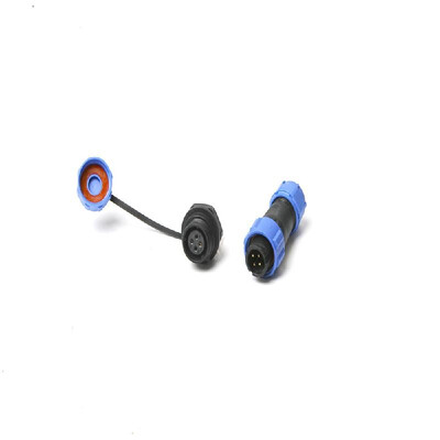 SP13 IP68 Waterproof Connectors Circular Socket 13mm 2Pin 3Pin 4Pin 6Pin 7Pin 9Pin Multipole Plug
SP13 IP68 Waterproof Connectors Circular Socket 13mm 2Pin 3Pin 4Pin 6Pin 7Pin 9Pin Multipole Plug