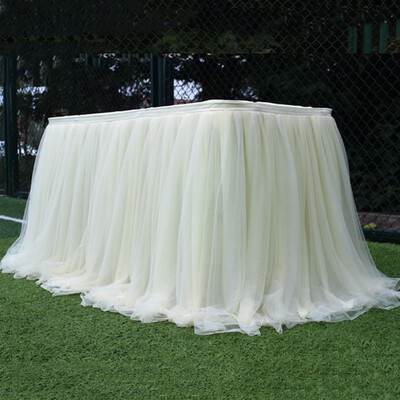 Multi colors table skirt Tutu tulle fabric for wedding party Table decoration textile for home tablecloths accessories
Multi colors table skirt Tutu tulle fabric for wedding party Table decoration textile for home tablecloths accessories