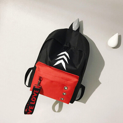 Tailored Women Girls Preppy Letter Print Shoulder Bookbags School Travel Backpack Bag
Tailored Women Girls Preppy Letter Print Shoulder Bookbags School Travel Backpack Bag
