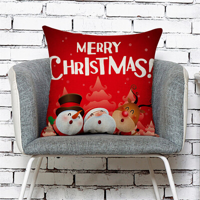 Tailored Home Decor Cushion Cover Merry Christmas Pillowcase Sofa Throw Pillow Covers
Tailored Home Decor Cushion Cover Merry Christmas Pillowcase Sofa Throw Pillow Covers