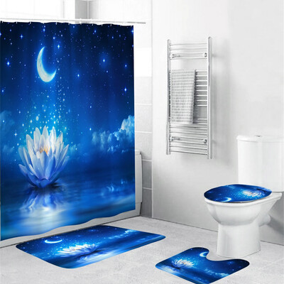 〖Follure〗Halloween festival 4PCS Non Slip Toilet Polyester Cover Mat Set Bathroom Curtain
〖Follure〗Halloween festival 4PCS Non Slip Toilet Polyester Cover Mat Set Bathroom Curtain