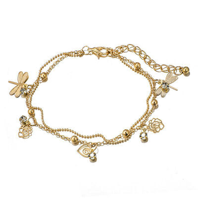 Woman Gifts Bracelets Hollow Love Flowers Ball Chain Bracelet Valentines Day Present For Girlfriend
Woman Gifts Bracelets Hollow Love Flowers Ball Chain Bracelet Valentines Day Present For Girlfriend