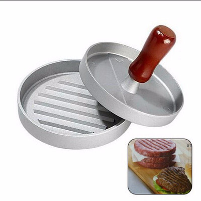 Delidge 1 Set Round Shape Hamburger Press Aluminum Alloy 11 cm Hamburger Meat Beef Grill Burger Press Patty Maker Mold
Delidge 1 Set Round Shape Hamburger Press Aluminum Alloy 11 cm Hamburger Meat Beef Grill Burger Press Patty Maker Mold