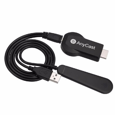 AnyCast M100 24GWiFi 4K Display TV Dongle Display Receiver Airplay DLNA Mirroring for Android iOS Smart Phone Tablet to HDTV Pro
AnyCast M100 24GWiFi 4K Display TV Dongle Display Receiver Airplay DLNA Mirroring for Android iOS Smart Phone Tablet to HDTV Pro