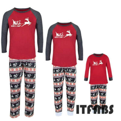 Family Matching Adult Women Kids Baby Sleepwear Nightwear Pajamas Christmas Xmas
Family Matching Adult Women Kids Baby Sleepwear Nightwear Pajamas Christmas Xmas