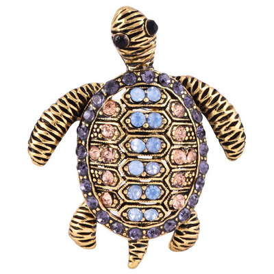 Satellite Jewelry Magic Stone Set Broach Creative Pin Sea Retro Diamond Turtle Brooch Girl Perfect
Satellite Jewelry Magic Stone Set Broach Creative Pin Sea Retro Diamond Turtle Brooch Girl Perfect
