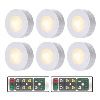6 Lights 2 Remote Controllers Touch Night Lamp Battery Powered Touch Sensor Under Cabinet Lights For Kitchen Wall Lamp
6 Lights 2 Remote Controllers Touch Night Lamp Battery Powered Touch Sensor Under Cabinet Lights For Kitchen Wall Lamp
