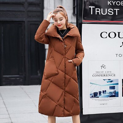 Roseonmyhand Women Outerwear Loose Button Coat Long Cotton-padded Jackets Pocket Coats
Roseonmyhand Women Outerwear Loose Button Coat Long Cotton-padded Jackets Pocket Coats