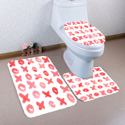 Gobestart 3PCS Valentines Day Pattern Non Slip Toilet Seat Cover Rug Bathroom Set Decor
Gobestart 3PCS Valentines Day Pattern Non Slip Toilet Seat Cover Rug Bathroom Set Decor