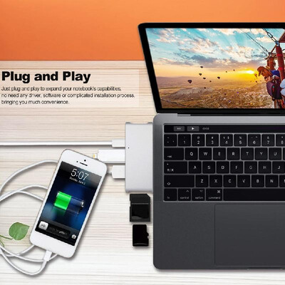 USB 31 Type-C Hub USB C Hub Multi-port Adapter HD Output 4K 2 USB 30 TF SD Card Reader Type-C Charging Port for MacBook Chromebo
USB 31 Type-C Hub USB C Hub Multi-port Adapter HD Output 4K 2 USB 30 TF SD Card Reader Type-C Charging Port for MacBook Chromebo
