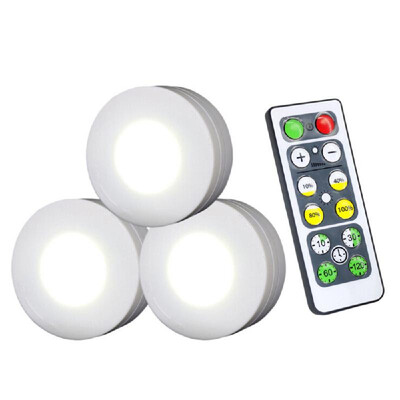 Colorful LED Multicolored Under Cabinet Stage Lamp Puck Light with Remote Control Brightness Adjustable Dimmable Timing for Cloakr
Colorful LED Multicolored Under Cabinet Stage Lamp Puck Light with Remote Control Brightness Adjustable Dimmable Timing for Cloakr