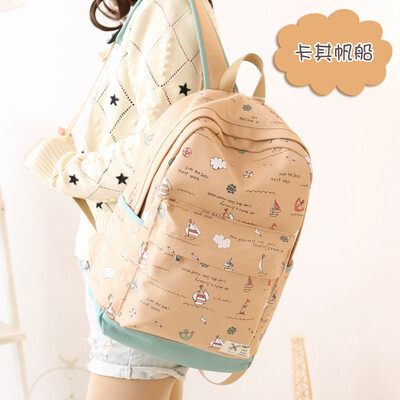 Schoolbag female shoulder bag junior high school students Korean campus small fresh simple canvas computer backpack
Schoolbag female shoulder bag junior high school students Korean campus small fresh simple canvas computer backpack