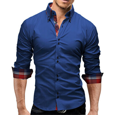 SUNSIOM Mens Long Sleeve Slim Fit Dress Shirt Business Work Luxury Formal Casual T-shirt
SUNSIOM Mens Long Sleeve Slim Fit Dress Shirt Business Work Luxury Formal Casual T-shirt