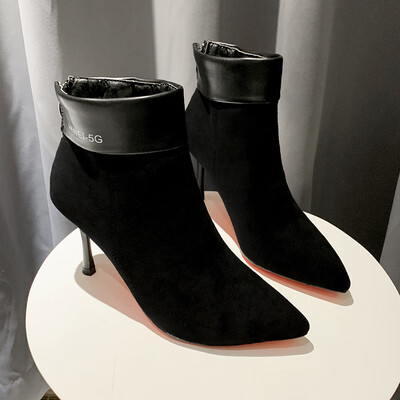 Boots women fallwinter thin boots martin boots women thin heel high heel socks boots pointed short boots women
Boots women fallwinter thin boots martin boots women thin heel high heel socks boots pointed short boots women