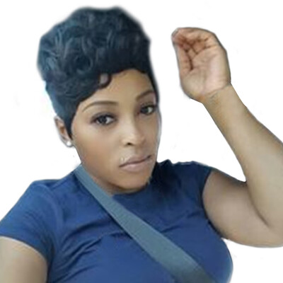 〖Follure〗Women Short Black Front Curly Hairstyle Synthetic Hair Wigs For Black Women
〖Follure〗Women Short Black Front Curly Hairstyle Synthetic Hair Wigs For Black Women