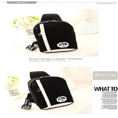 Mens canvas chest bag Korean version of the tide men&women casual Messenger bag mens bag shoulder bag small backpack pockets
Mens canvas chest bag Korean version of the tide men&women casual Messenger bag mens bag shoulder bag small backpack pockets