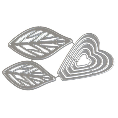 Siaonvr New Flower Heart Metal Cutting Dies Stencils DIY Scrapbooking Album Paper Card
Siaonvr New Flower Heart Metal Cutting Dies Stencils DIY Scrapbooking Album Paper Card