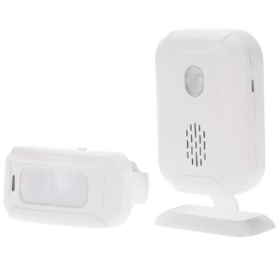 Wireless Split Welcome Guest Doorbell Motion Detection PIR Sensor Alarm System with Receiver&Transmitter for Home Office Secur
Wireless Split Welcome Guest Doorbell Motion Detection PIR Sensor Alarm System with Receiver&Transmitter for Home Office Secur