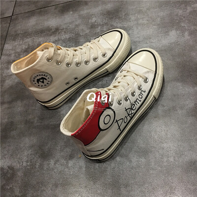 2019 new high-heeled canvas shoes womens Korean version of ins shoes Hong Kong style Ulzzang Korean version Korean version
2019 new high-heeled canvas shoes womens Korean version of ins shoes Hong Kong style Ulzzang Korean version Korean version