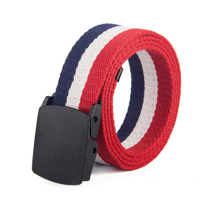 Unisex Belt Quality Stripe Canvas Automatic Buckle Mens Belt Fashion Casual Jeans Women belt Fabric belt Luxury belt 110cm
Unisex Belt Quality Stripe Canvas Automatic Buckle Mens Belt Fashion Casual Jeans Women belt Fabric belt Luxury belt 110cm