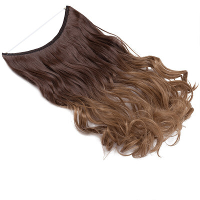 20 Inches Invisible Wire No Clips in Hair Extensions Secret Fish Line Hairpieces Silky Straight real natural Synthetic
20 Inches Invisible Wire No Clips in Hair Extensions Secret Fish Line Hairpieces Silky Straight real natural Synthetic