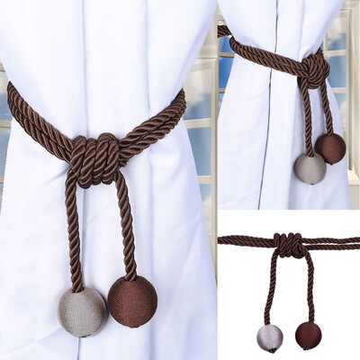 Gobestart Retro Window Curtain Cord Rope Buckle Tiebacks Braided Tie Backs 1 Pair2Pcs
Gobestart Retro Window Curtain Cord Rope Buckle Tiebacks Braided Tie Backs 1 Pair2Pcs