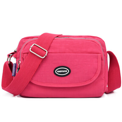 Leisure shoulder bag waterproof slung wallet portable multilayer nylon canvas bag mother bag
Leisure shoulder bag waterproof slung wallet portable multilayer nylon canvas bag mother bag