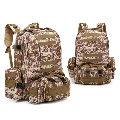 60L Outdoor Multifunction Military Tactical Backpack with MOLLE Webbings Rucksack Sports Camping Travel Hiking Bag
60L Outdoor Multifunction Military Tactical Backpack with MOLLE Webbings Rucksack Sports Camping Travel Hiking Bag