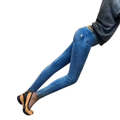 Tailored Women Jeans Denim Female High Waist Pure Color Elastic Force Pencil Long Pants
Tailored Women Jeans Denim Female High Waist Pure Color Elastic Force Pencil Long Pants
