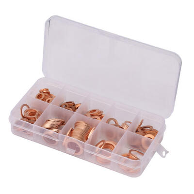 Greensen 200pcs M5-M14 Solid Copper Washers Flat Ring Assorted Set Professional Hardware in Box
Greensen 200pcs M5-M14 Solid Copper Washers Flat Ring Assorted Set Professional Hardware in Box
